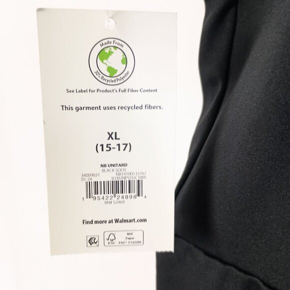 NoBo Black Spaghetti Strap Jumpsuit Stretchy Slim Leg Size XL NWT - Picture 8 of 8